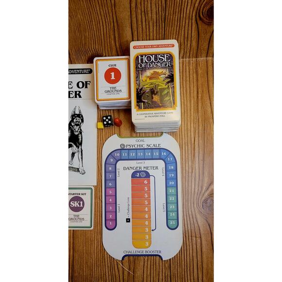 Choose Your Own Adventure House of Danger game 2018 a cooperative game Zman cyoa - Picture 5 of 9